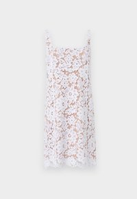 SQUARE MINI DRESS - Koktejlové šaty / šaty na párty - white