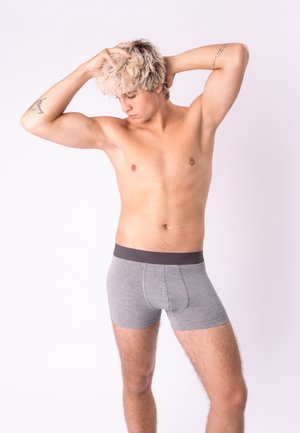 OCCULTO, 5 PACK BAMBUS BOXERSHORTS - Kurze Boxershorts - graumix