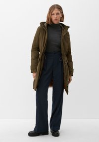 s.Oliver Wintermantel - khaki oliv