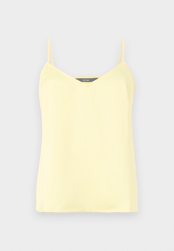 VMMERLE SINGLET - Top - pale banana2