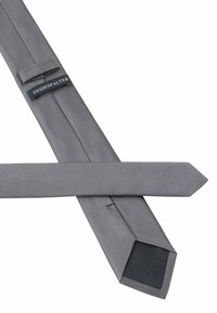 Seidenfalter Krawatte - dunkelgrau