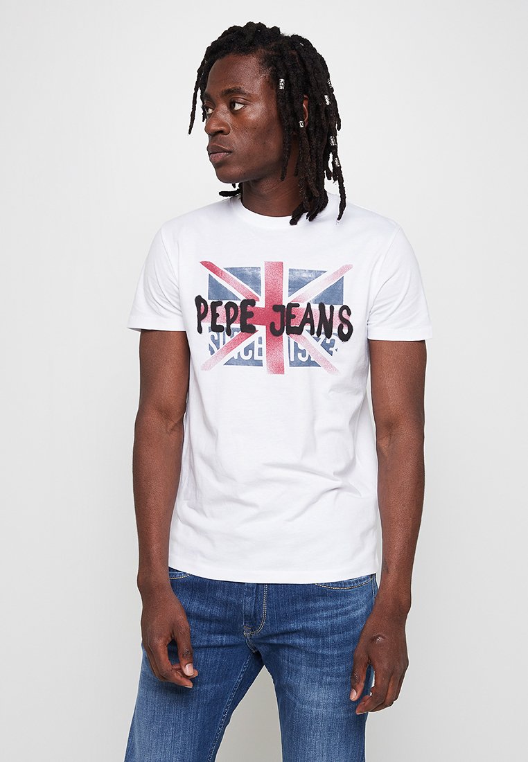 Pepe Jeans T-shirt print wit
