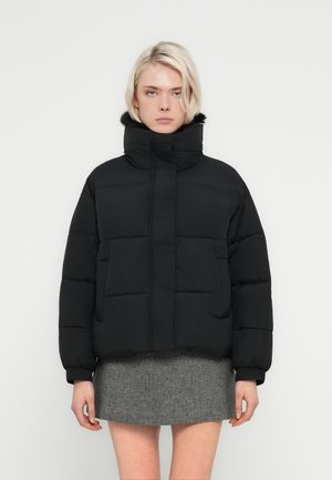 PUFFER COLLAR - Zimska jakna - black