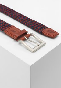 Slopes&Town JUNIOR  - Gevlochten riem - burgundy blue