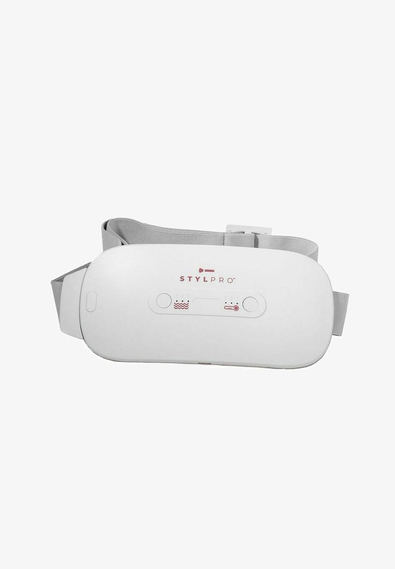 Stylpro - WIEDERAUFLADBARES BEHEIZTES KÖRPERMASSAGEGERÄT MIT VIBRATIONEN - Ansiktsvård - tillbehör - white, Förstora