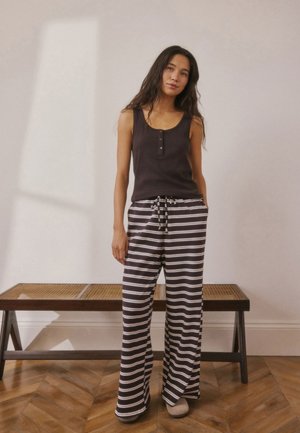 Next, 2 PACK - Maglia del pigiama - blue brown