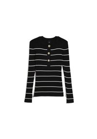 River Island Strickpullover - black