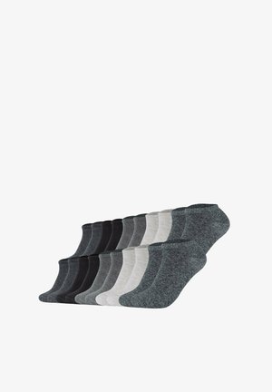 s.Oliver, S.OLIVER S.OLIVER UNISEX SOCKEN, 20ER PACK - SNEAKER, EINFARBIG - Sneaker-Socken - schwarz grau