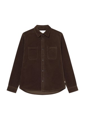 KODY CORDUROY OVERSHIRT - Košeľa - slate brown
