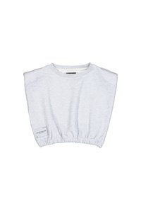STUDIO EDITION CROPPED - Basic póló - pastel grey melange
