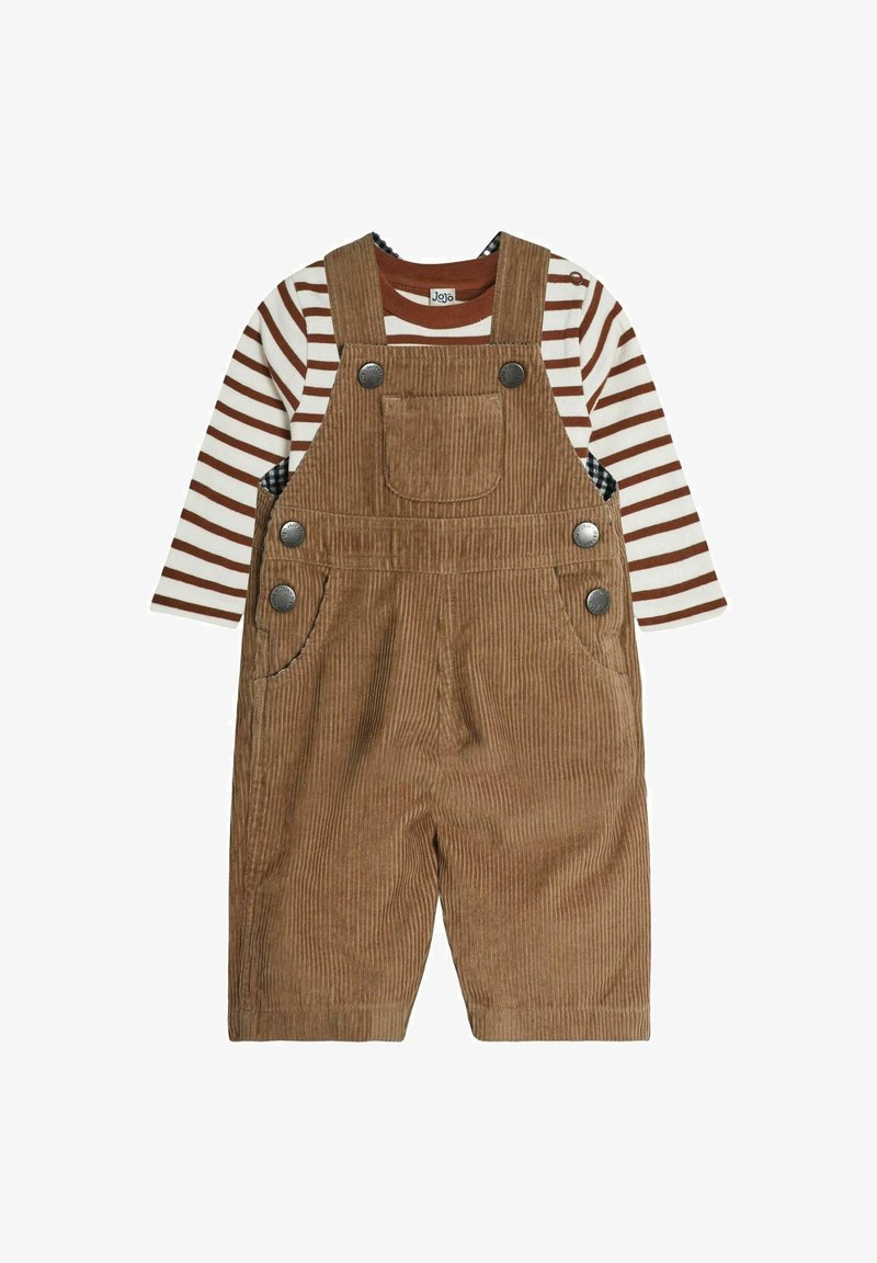 JoJo Maman Bébé SET-REGULAR FIT - Overall /Buksedragter - brown