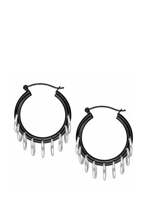 Wildcat, HOOPS WITH LOOPS - Earrings - Schwarz