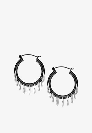 Wildcat, HOOPS WITH LOOPS - Earrings - Schwarz