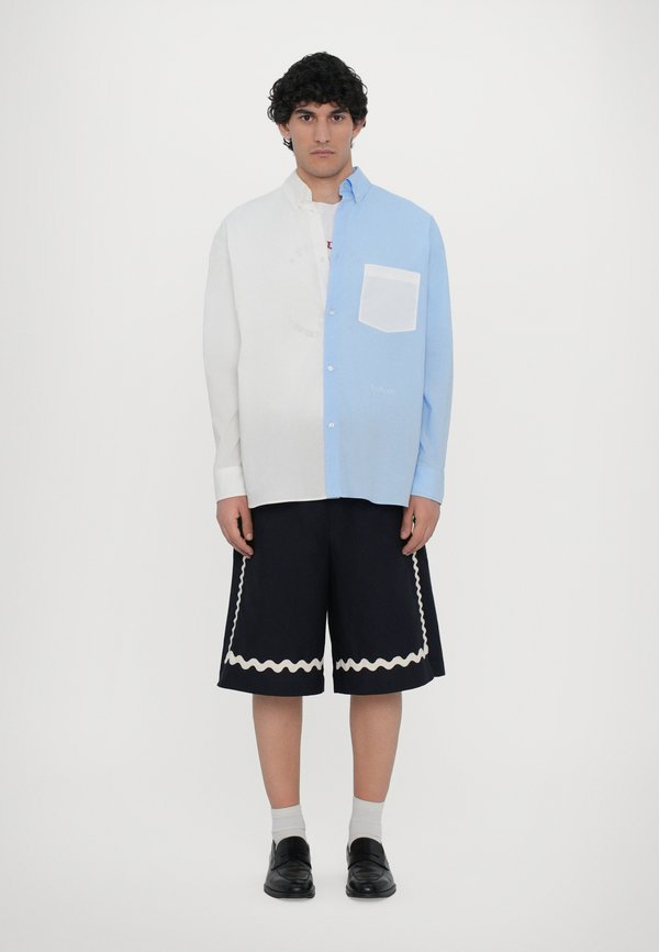 WAVE TRIM LOGO EMBROIDERED UNISEX - Shorts