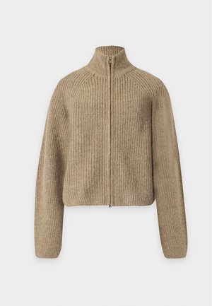 J.LINDEBERG, WHITNEY FULL ZIP - Ζακέτα - brindle