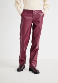 ONLY - ONLIDINA PANT - Pantaloni - red mahogany Immagine in miniatura 1