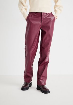 ONLIDINA PANT - Pantaloni - red mahogany