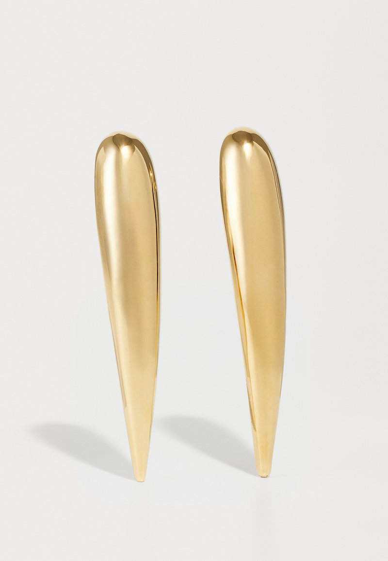 HUGO KREIT NAIL EARRINGS - Fülbevalók - gold-coloured