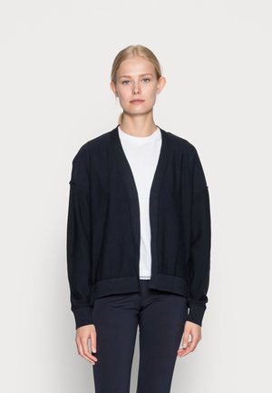 SHORT OPEN CARDIGAN - Cardigans - navy