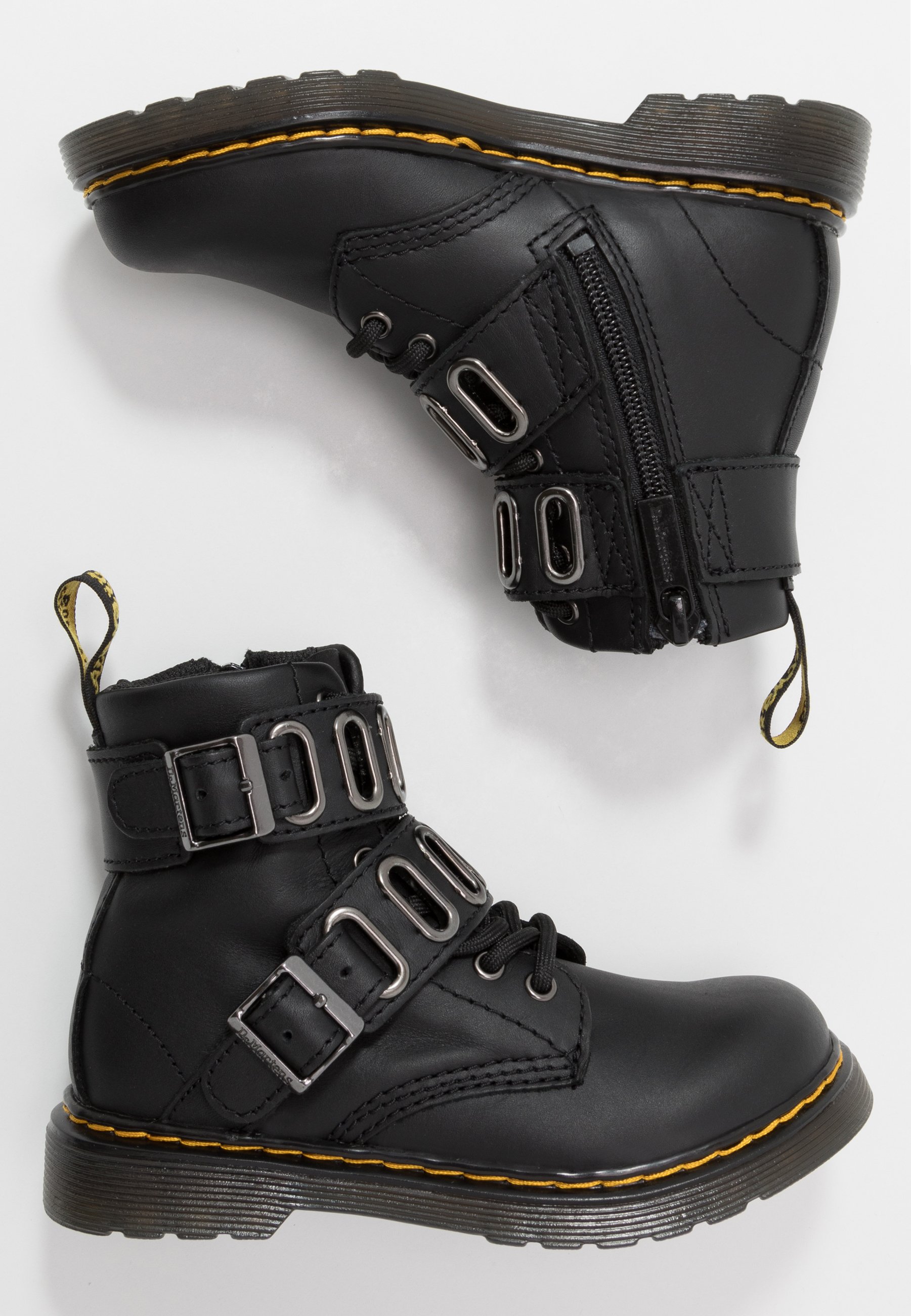 Dr. Martens 1460 QUYNN J Veterboots black romario 1460 KIND QUYNN LEREN LAARZEN | Dr. Martens NL