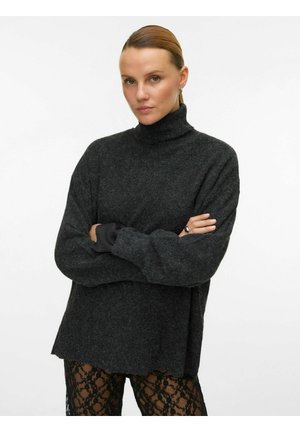 VMDOFFY ROLL NECK - Trui - black