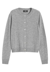 Mango Cardigan - mottled grey