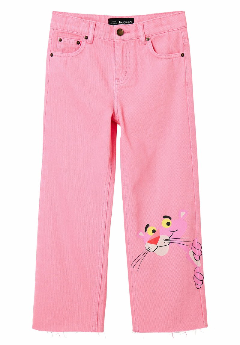 Desigual Flared Jeans donkerroze Desigual Flared Jeans donkerroze