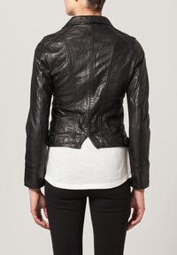 Oakwood Leren jas - black