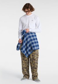 Vans LEFT CHEST HIT - Maglietta a manica lunga - white