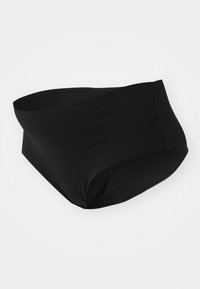 Anna Field MAMA 2 PACK - Nohavičky/Slipy - black/nude