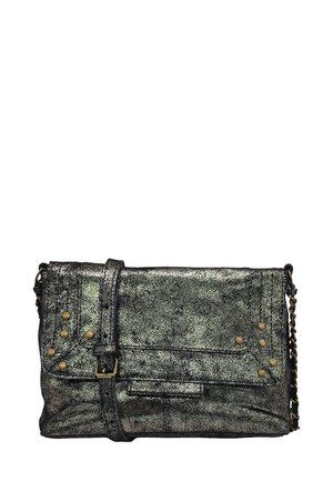 FELIZIA - BANDOULIÈRE - Sac bandoulière - gunmetal small crackle