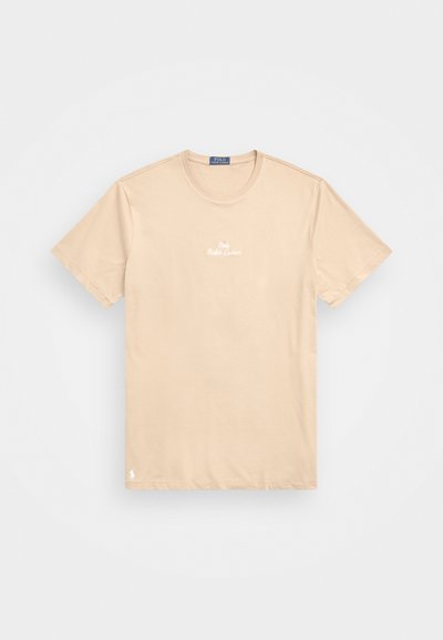 Polo Ralph Lauren Big & Tall EMBROIDERED LOGO JERSEY T-SHIRT - Apdrukāts T-krekls - classic khaki