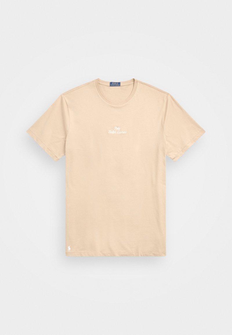 Polo Ralph Lauren Big & Tall EMBROIDERED LOGO JERSEY T-SHIRT - T-shirt med print - classic khaki