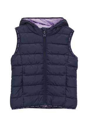 MIT LOGO DETAILS - Weste - navy