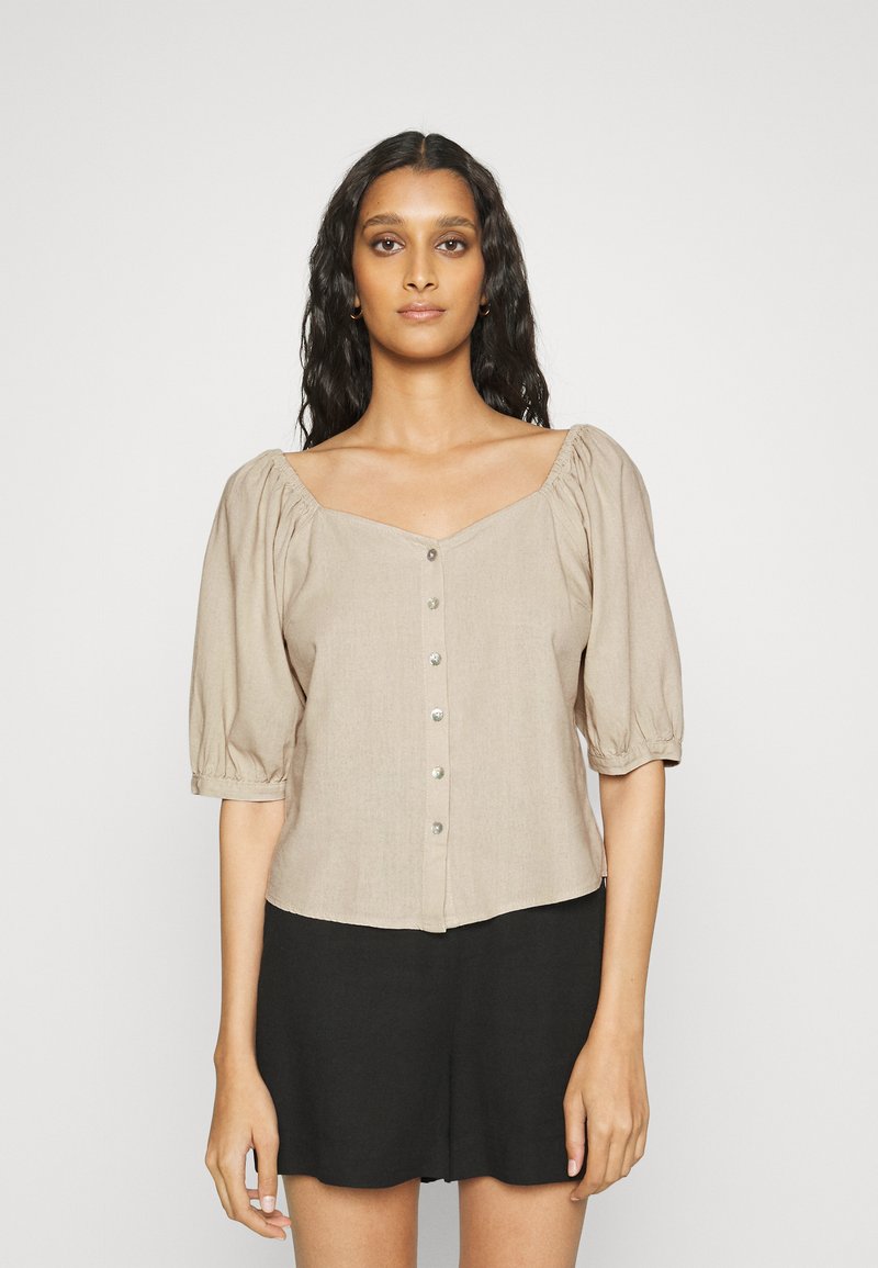 Vero Moda VMJESMILO - Blusa - silver lining