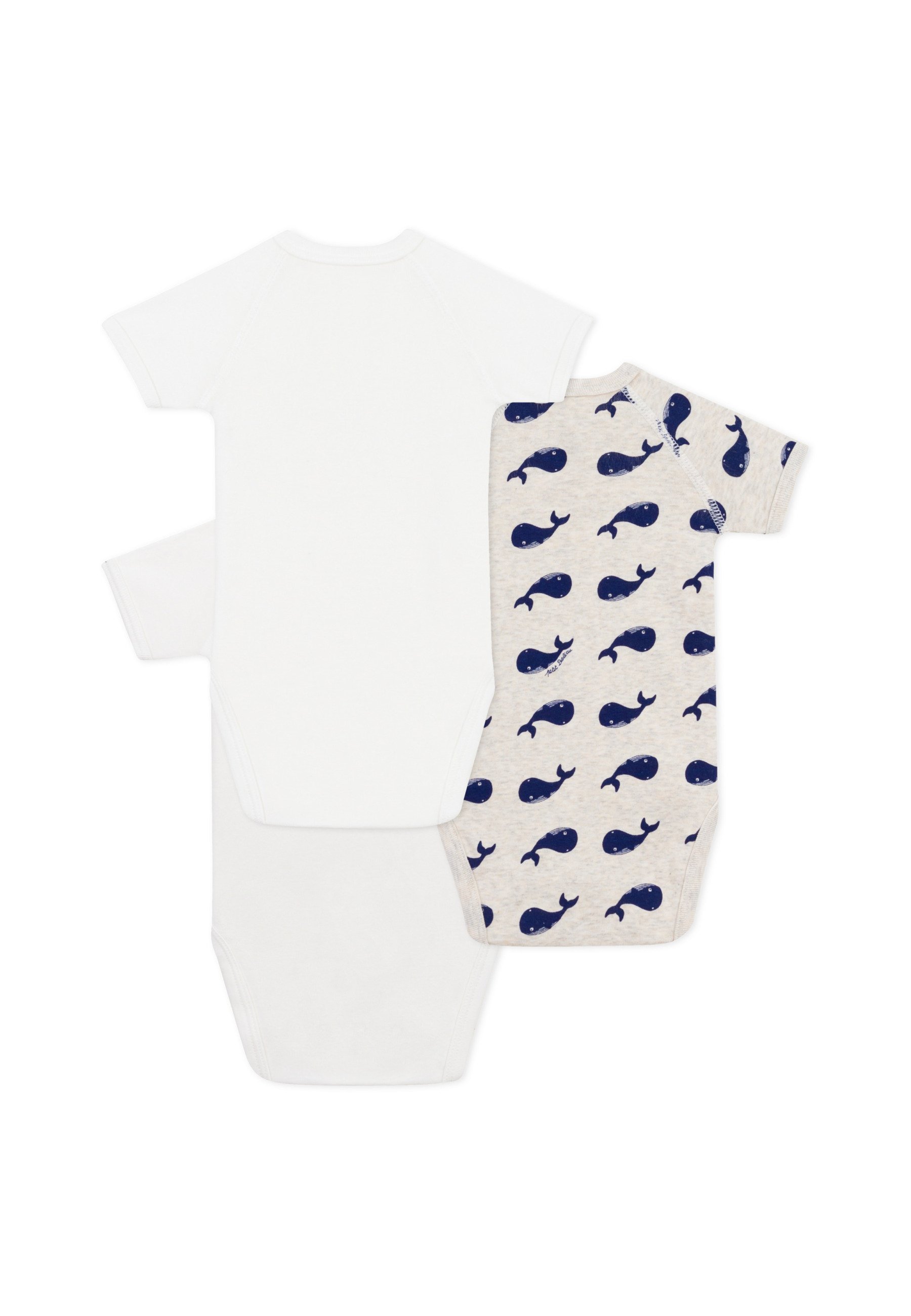 Body Bébé Col Roulé Petit Bateau - 100% Coton, Maille Côte 1x1 Extensible - Coloris Uni, Confortable Et Doux - 10