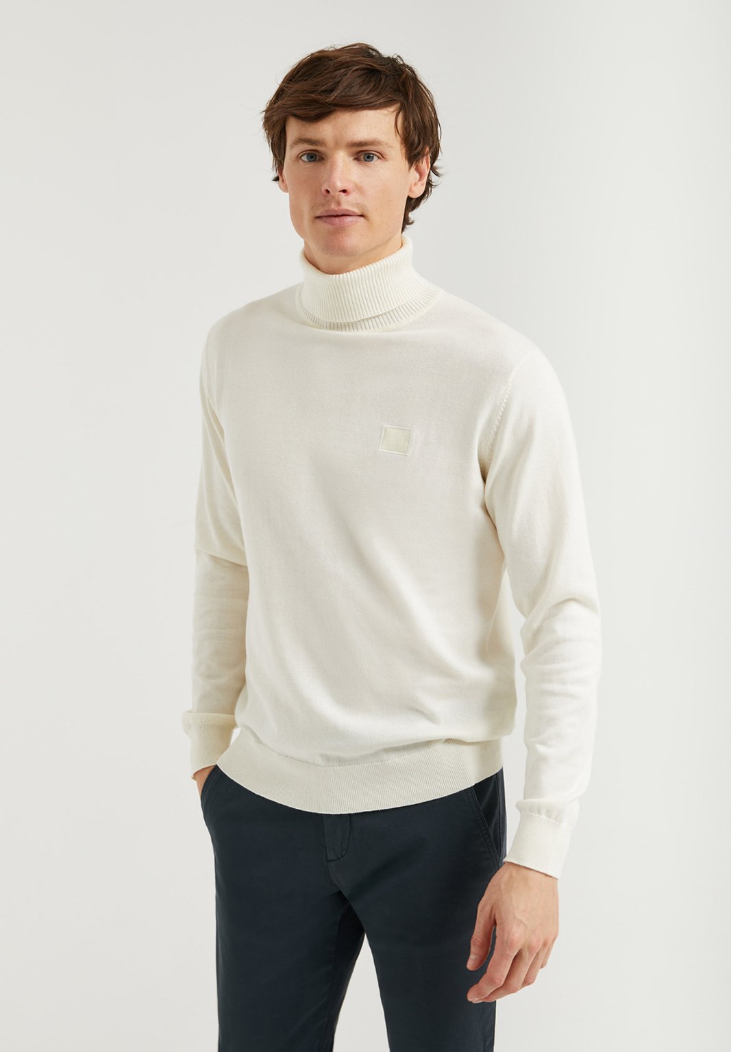 Polo Club MIT ROLLKRAGEN - Trui - ecru/wit - Zalando.nl
