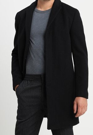 Klassischer Mantel - black