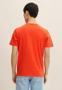 TOM TAILOR Print T-shirt - grenadine red