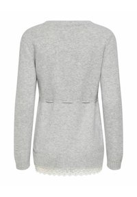 ONLY MATERNITY OLMCHER - Cardigan - light grey melange