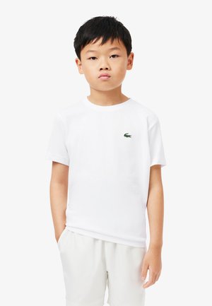 CLASSIC LOGO TEE UNISEX - Βασικό μπλουζάκι - white