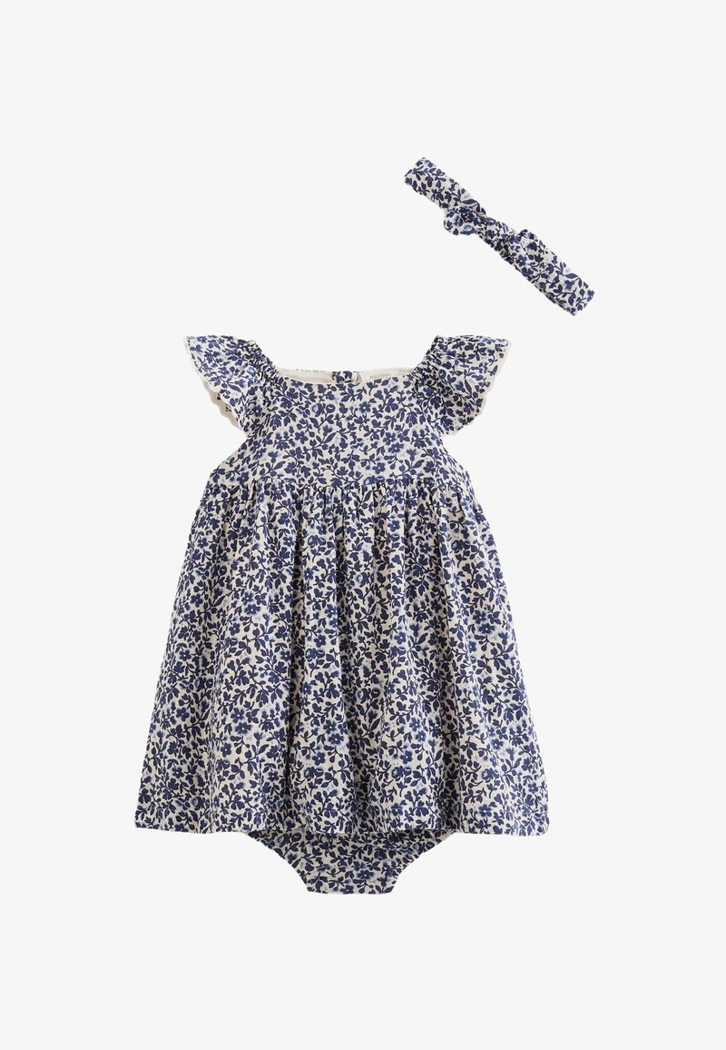 Monoprix AVEC BLOOMER ET BANDEAU IMPRIMÉS SET - Robe de jour - amaretti