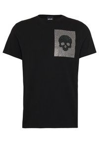 Just Cavalli T-shirt med print - black