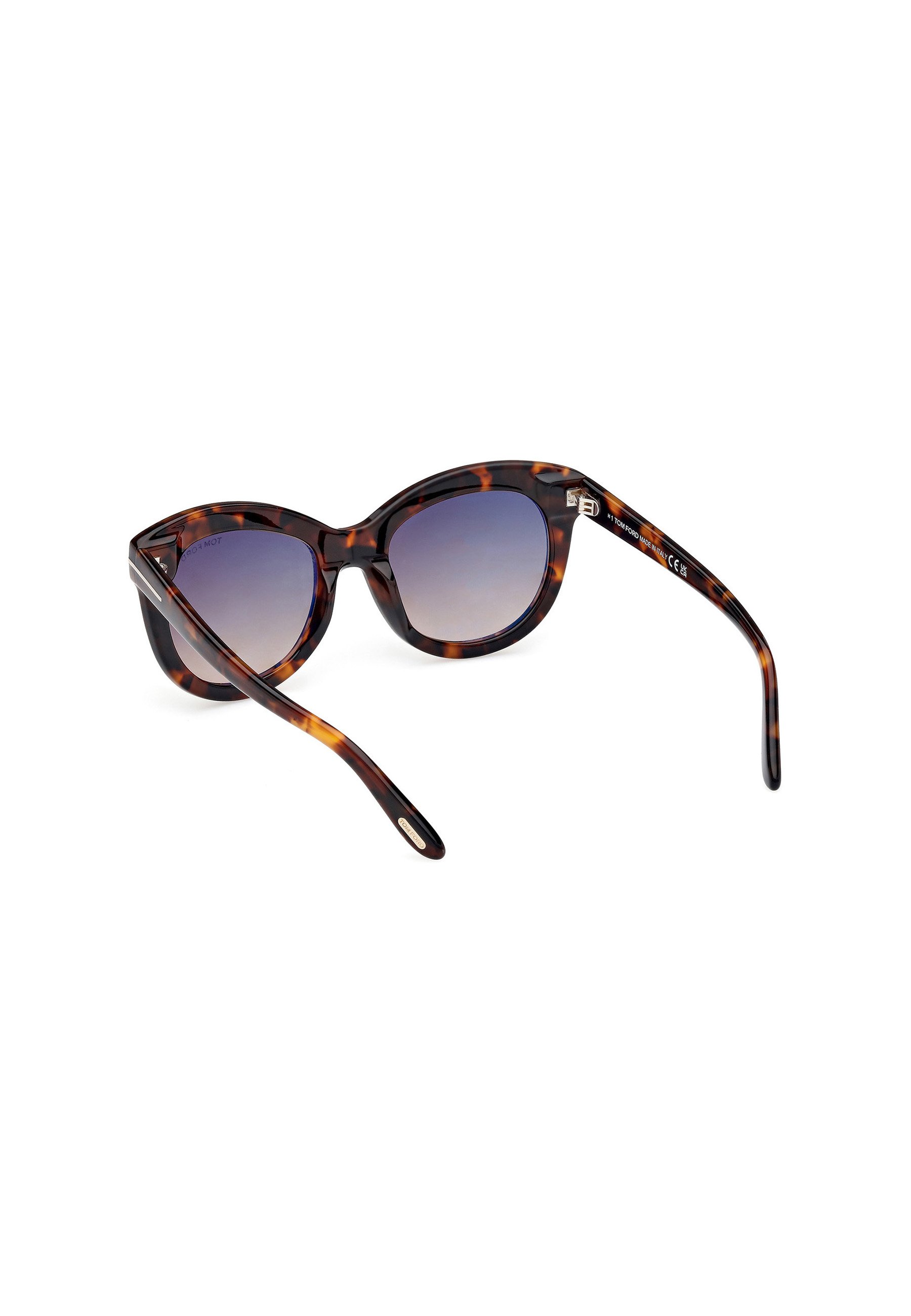 Tom Ford Sunglasses - dark havana gradient brown/dark brown - Zalando