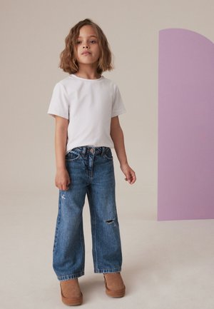 Next WIDE  - Laza szabású farmerek - dark wash