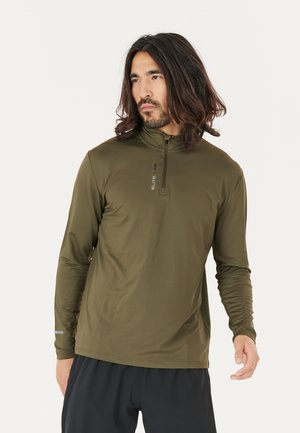 Long sleeved top - olijf groen
