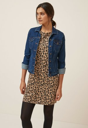 RELAXED CAPPED SLEEVE  - Ranta-asusteet - brown