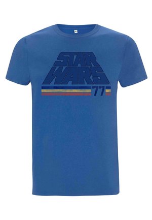 STAR WARS CLASSIC STAR WARS IN DISTRESS - Print T-shirt - bright blue