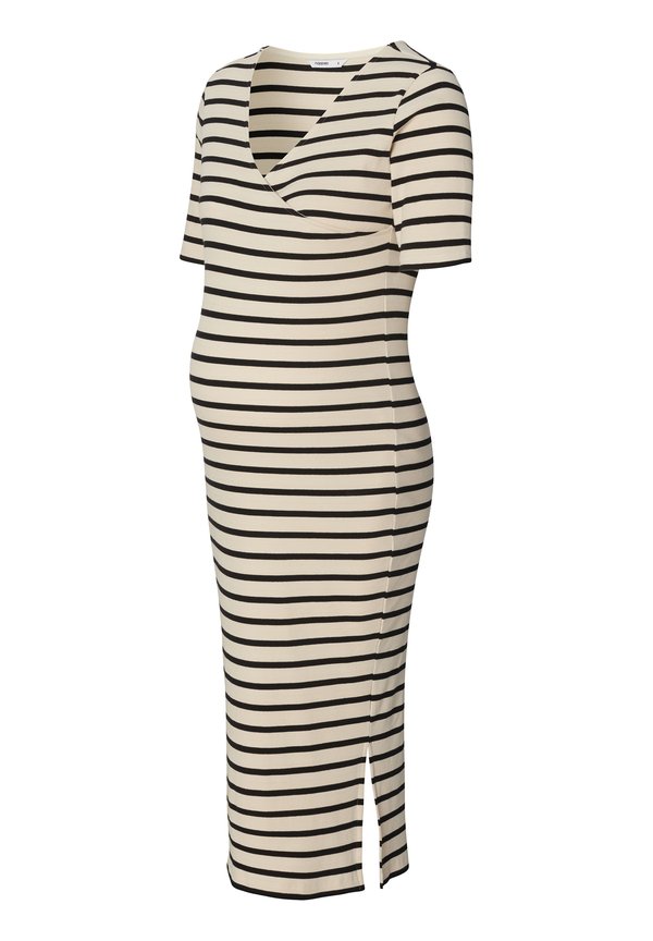 STILL-SOIREE - Etuikleid - cream stripe