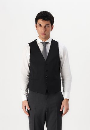 HUGE - Gilet elegante - black